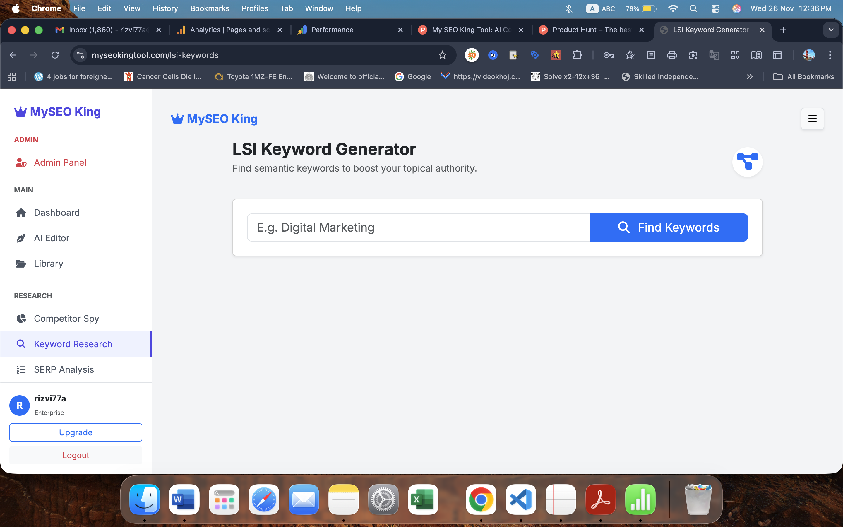 My SEO King Tool gallery image