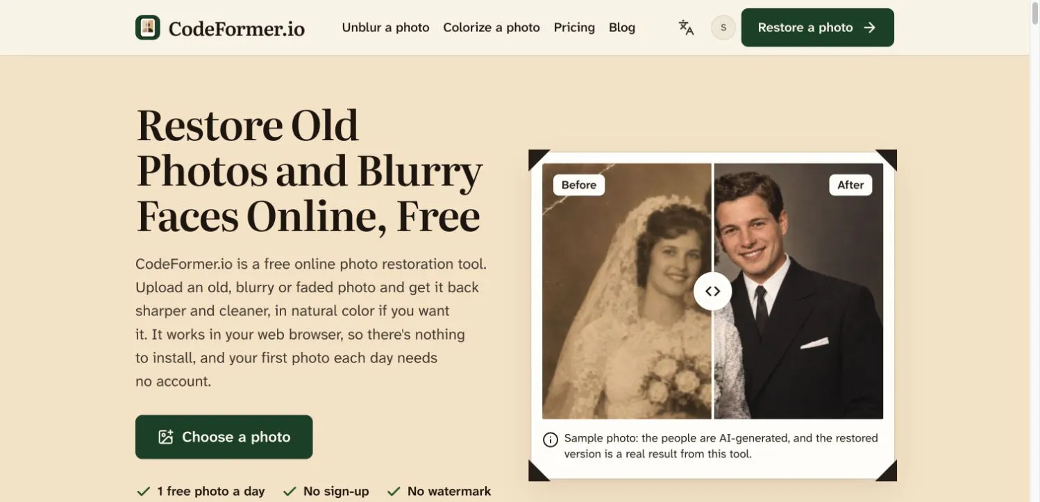 CodeFormer.io gallery image