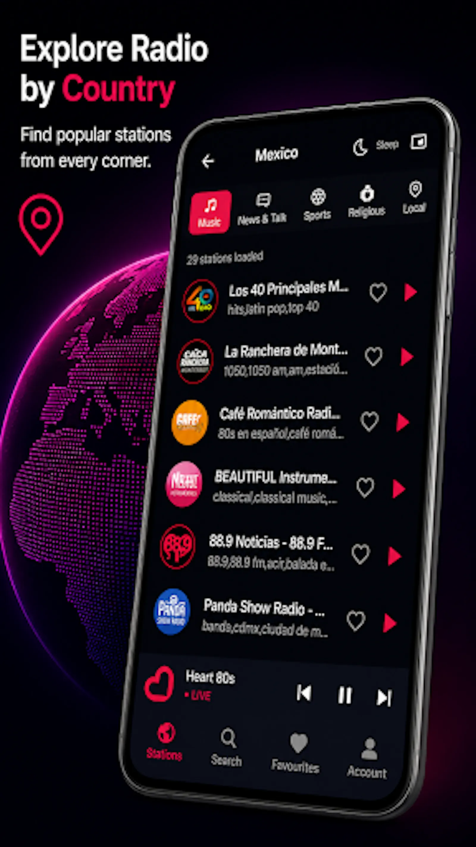 TuneAll Radio: 50K+ Live FM screenshot 3