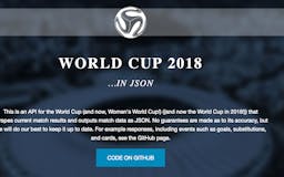 World Cup API - 2018 media 2