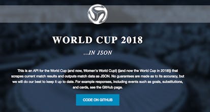 World Cup API - 2018 gallery image