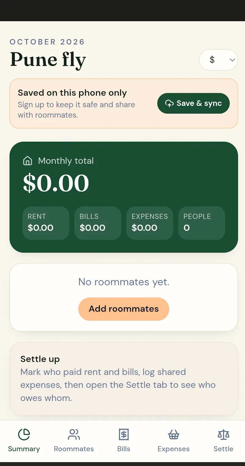 Flatmate Finance screenshot 3
