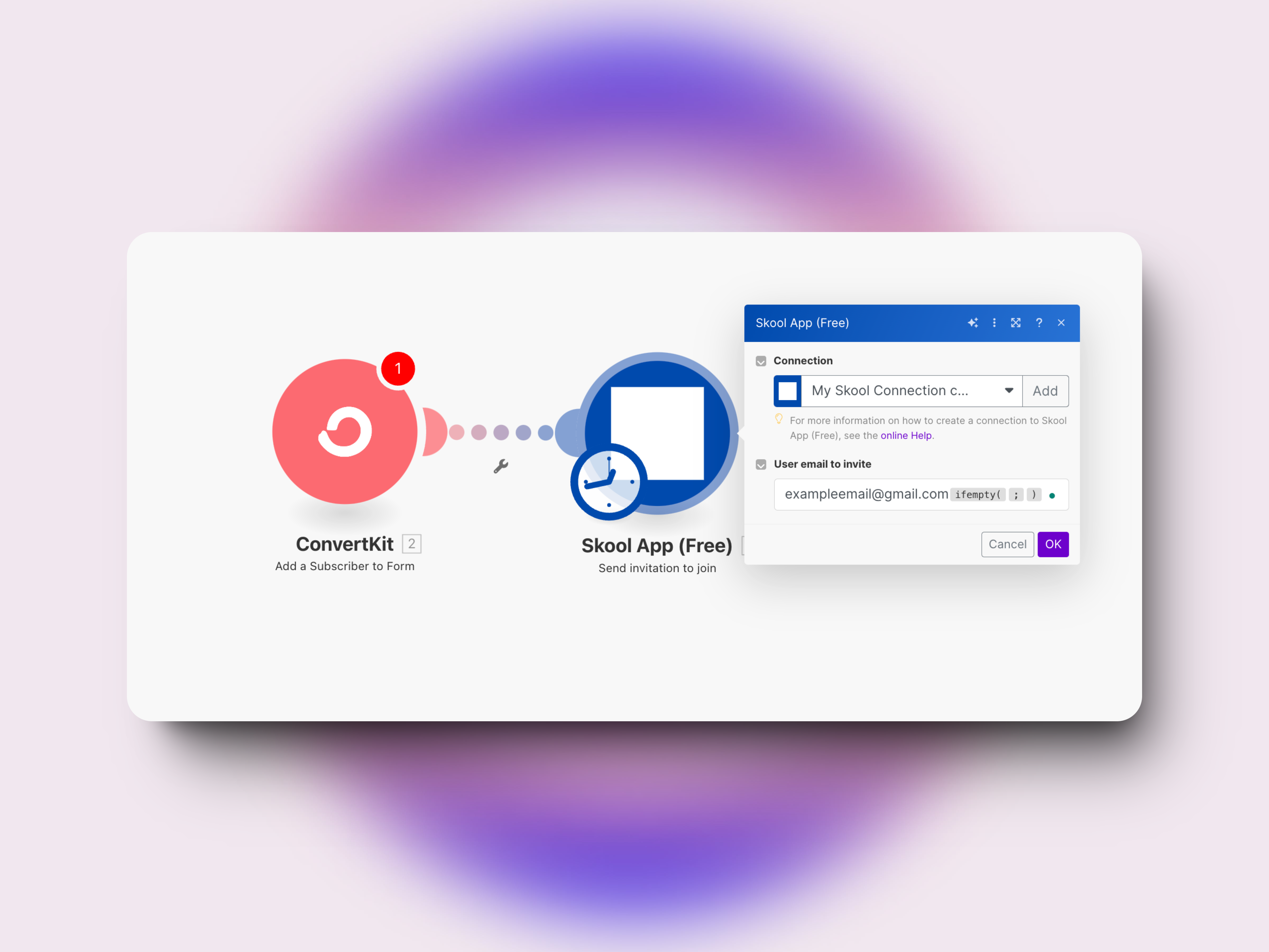 وسائط Skool جعل التكامل - اجعل التطبيق لتوصيل skool الخاص بك بآلاف الأدوات الأخرى 2