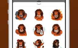 Lionmoji Emoji Stickers media 3