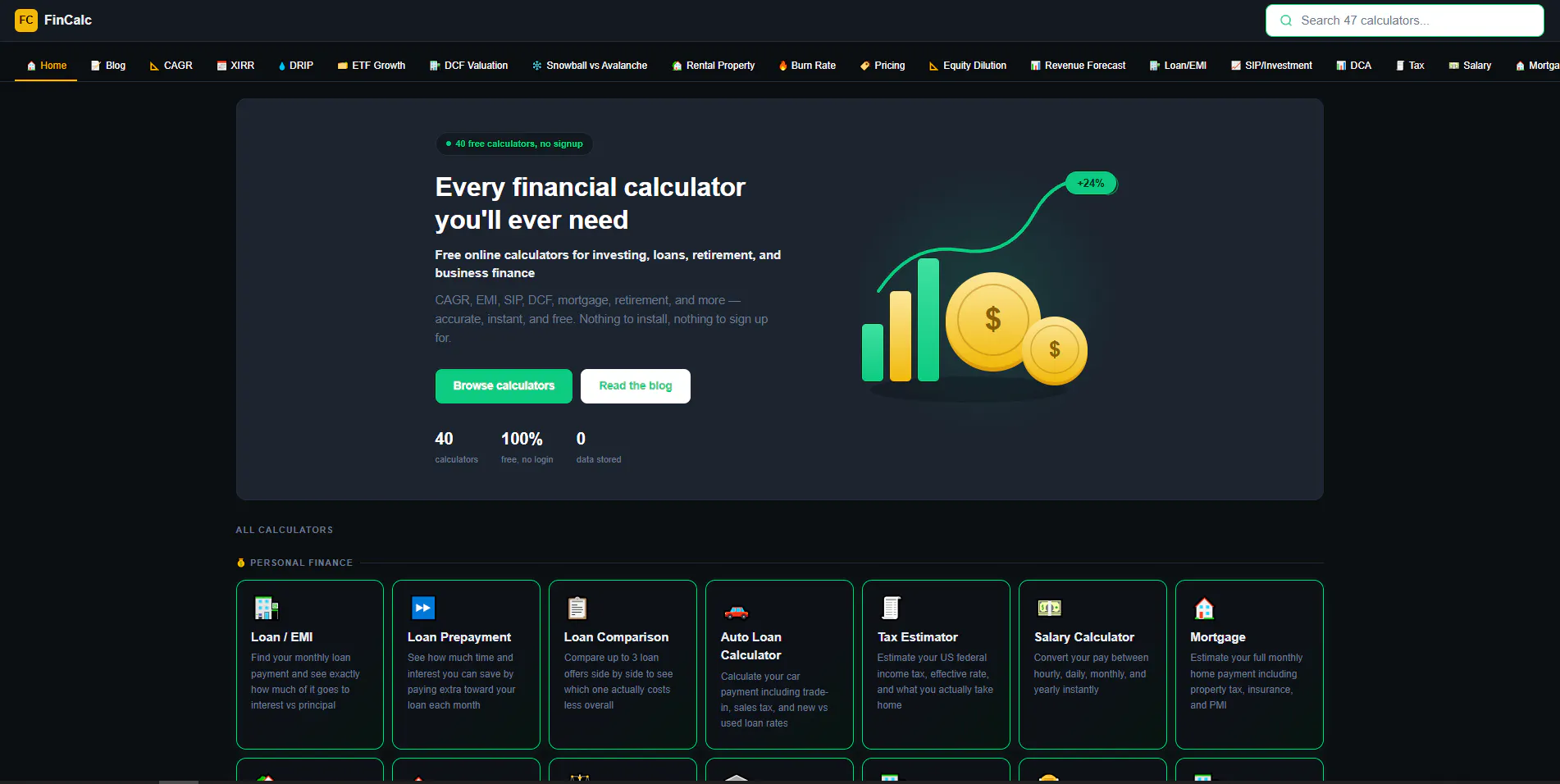 FinCalc gallery image