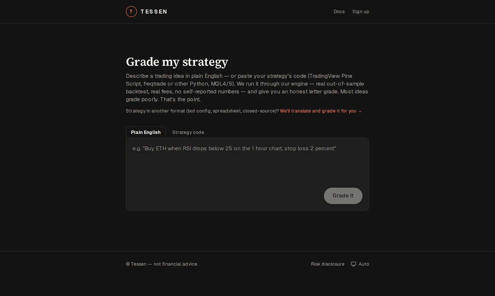 Tessen screenshot 2