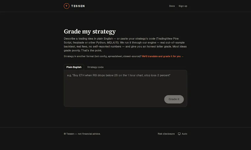 Tessen screenshot 2