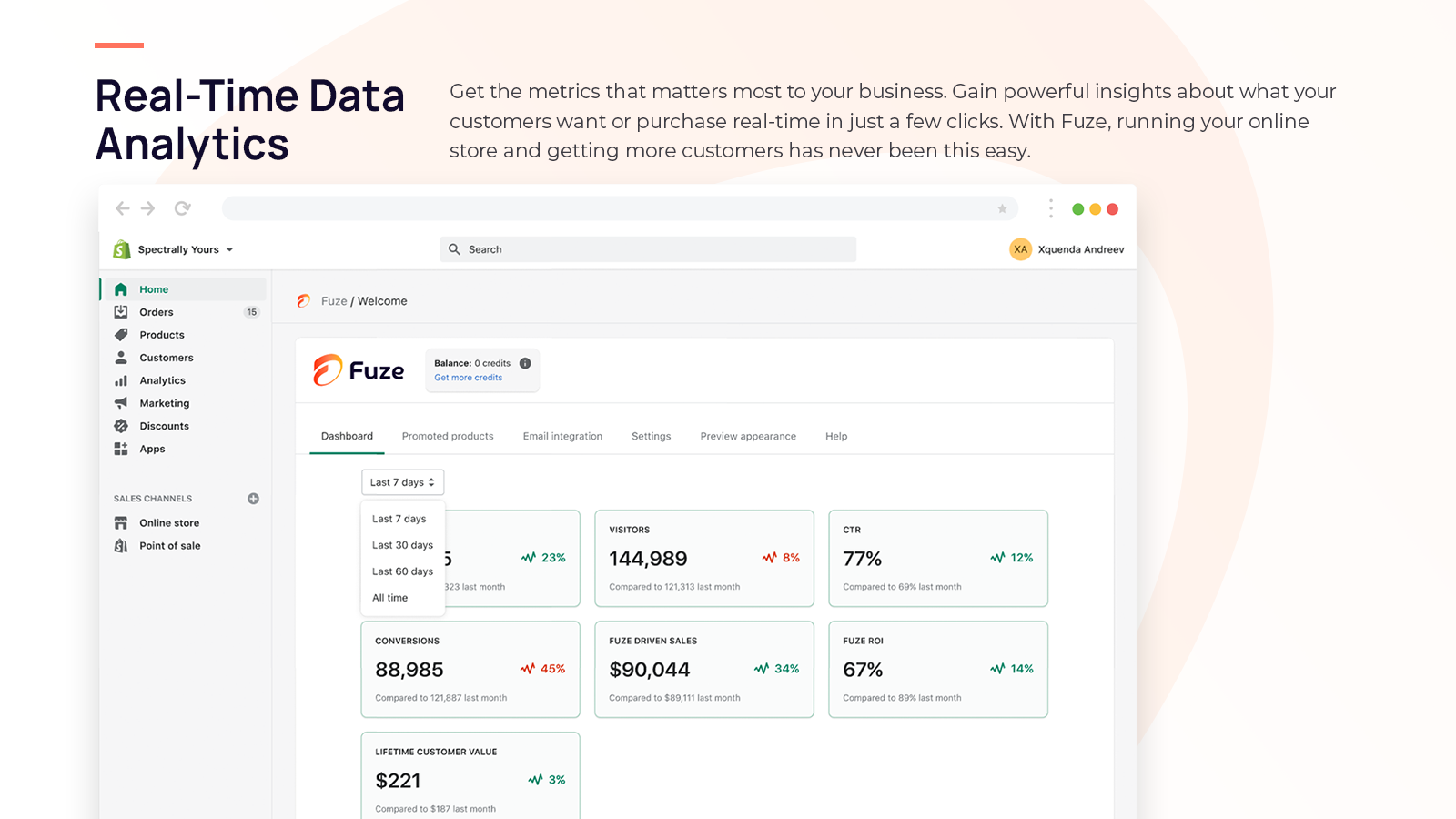 Fuze Shopify App gallery image