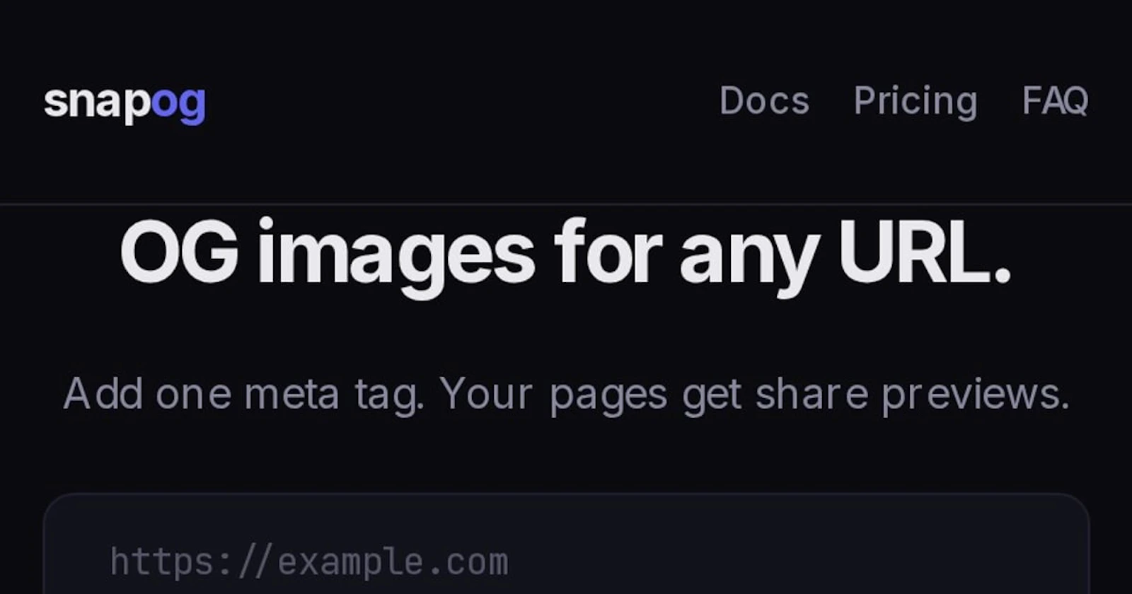 SnapOG - Easy, SEO Friendly Social Cards screenshot 2