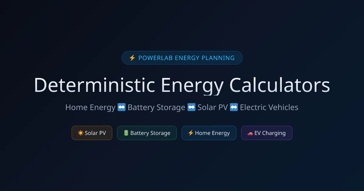 PowerLab — Energy Planning Tools gallery image