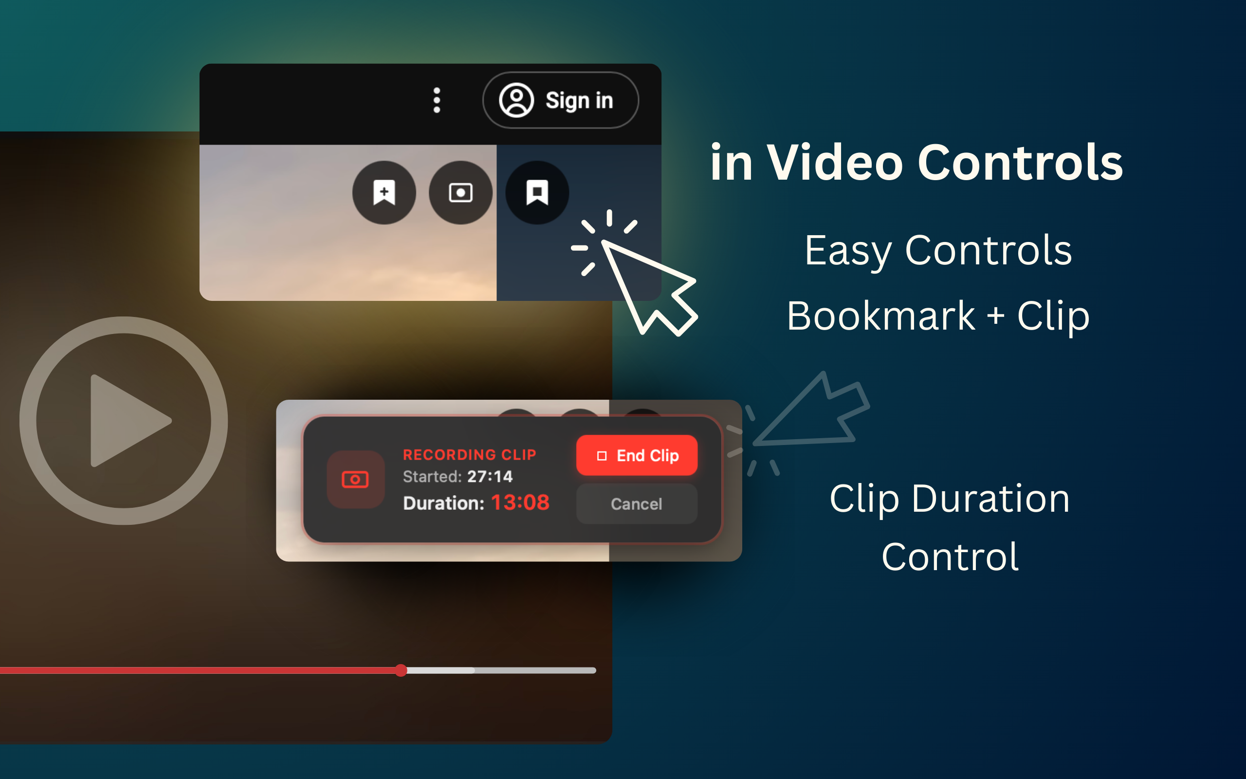 inVideoMark - Screenshot 3 showing product features and functionality