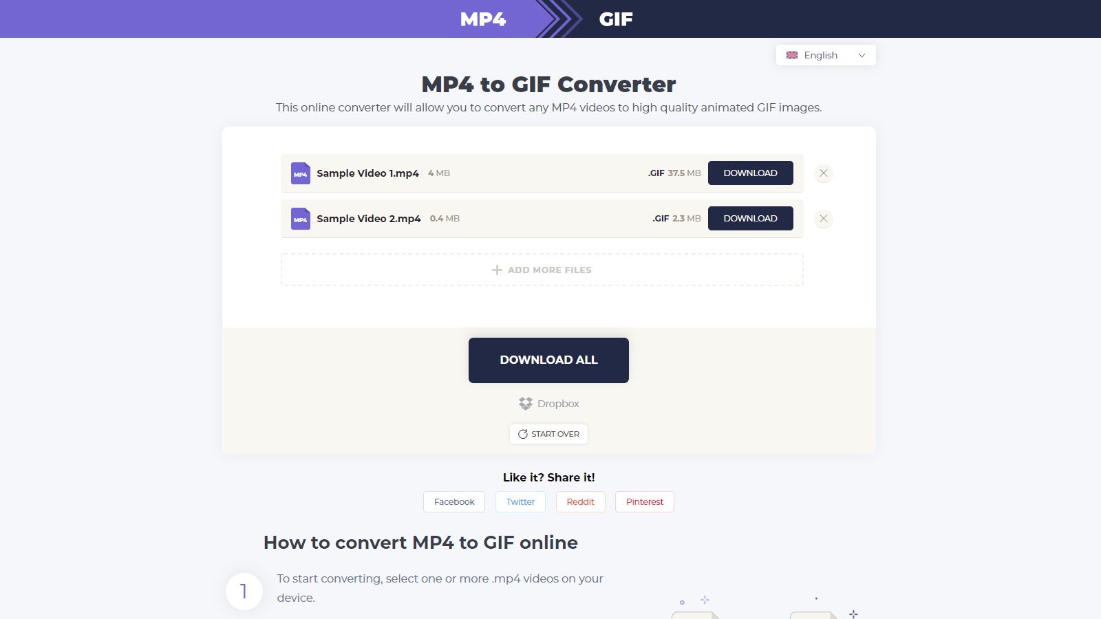 MP4 to GIF Converter gallery image