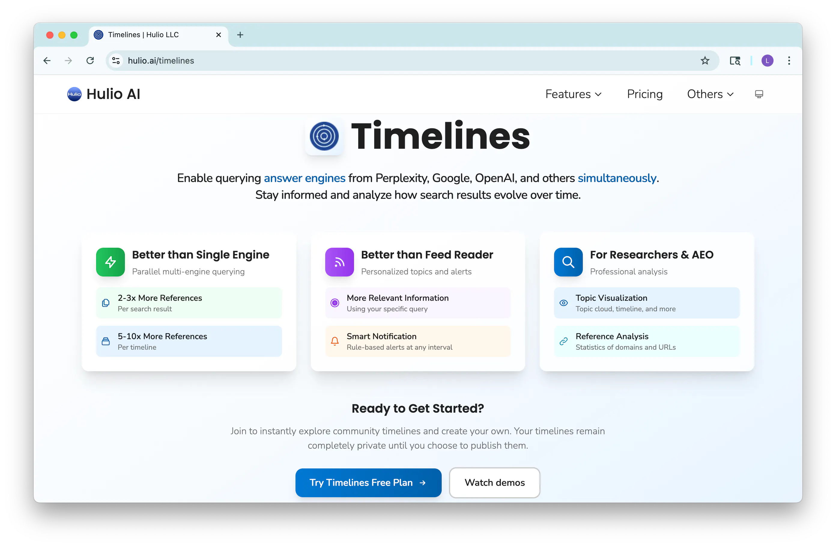 Timelines gallery image