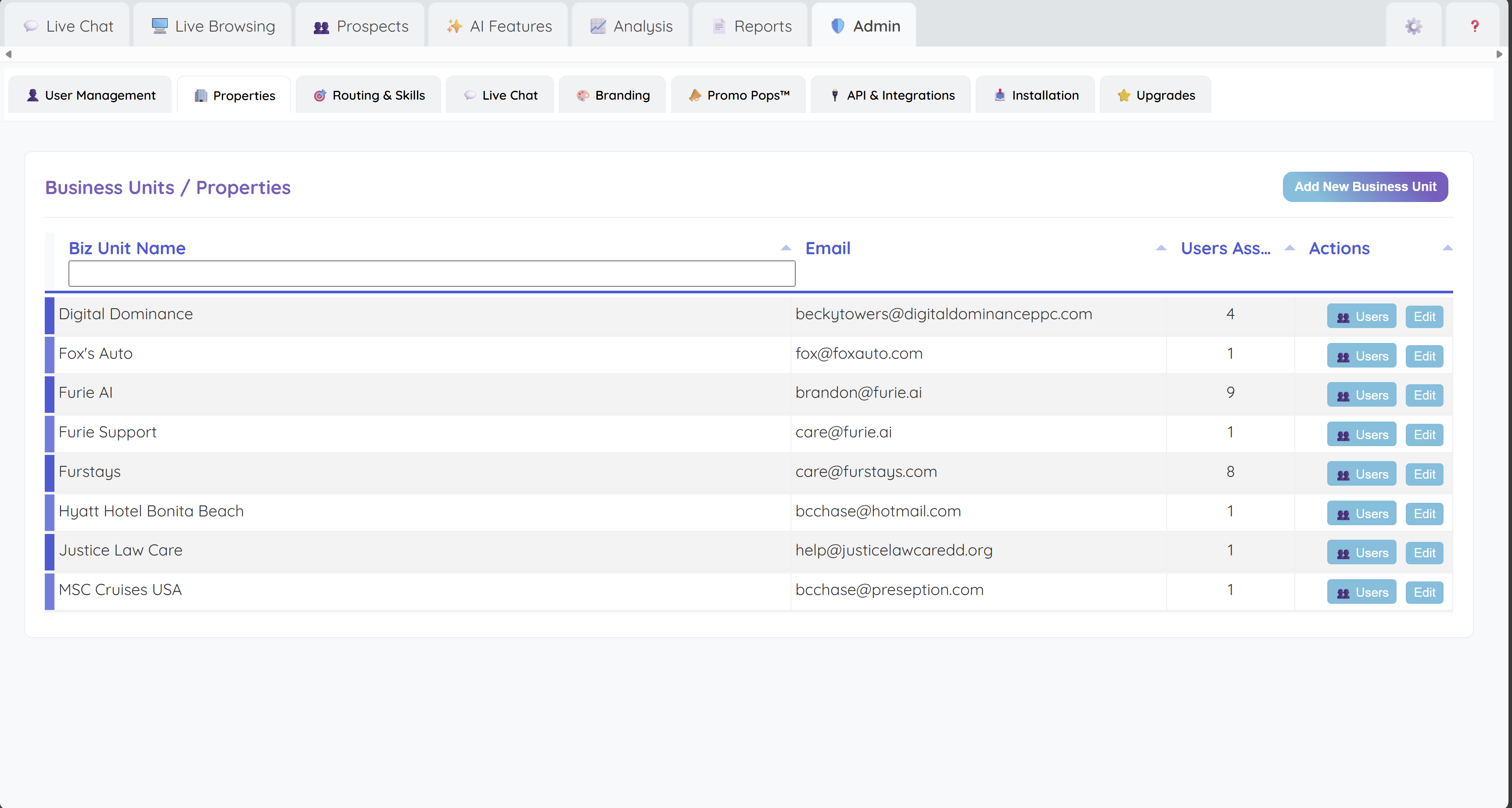 Furie.ai gallery image
