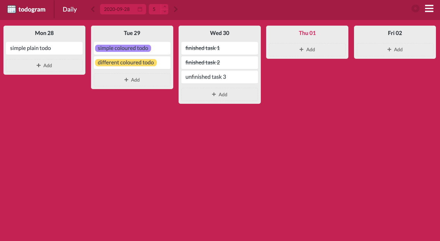 todogram gallery image