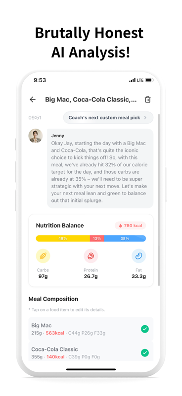 Body Coach - AI Coach Carlorie Tracker gallery image