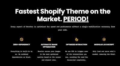 Booster Theme gallery image