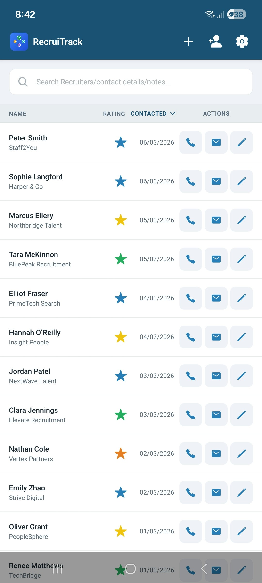 RecruiTrack
