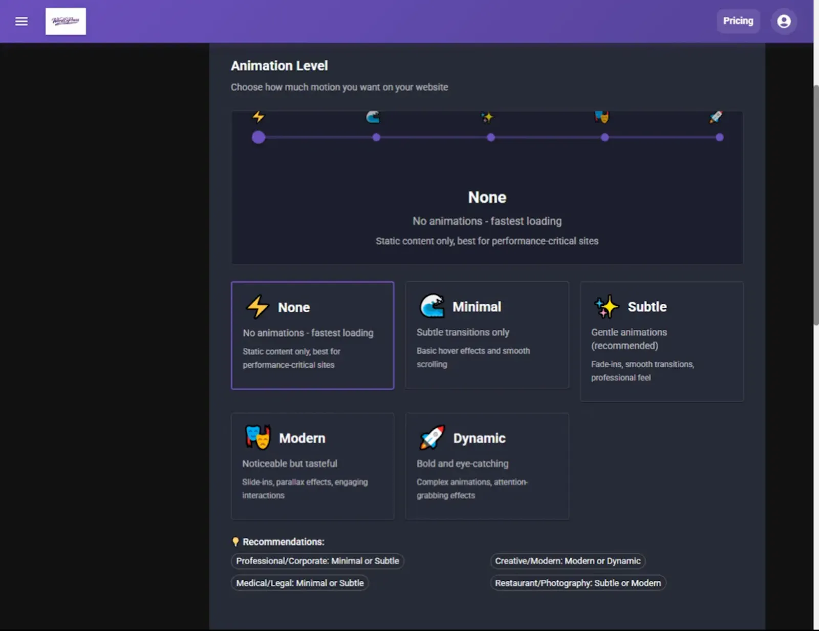 WordExPress screenshot 5