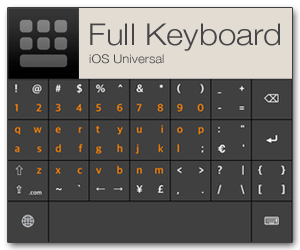 Full Keyboard (for big fingers) Product Information, Latest Updates
