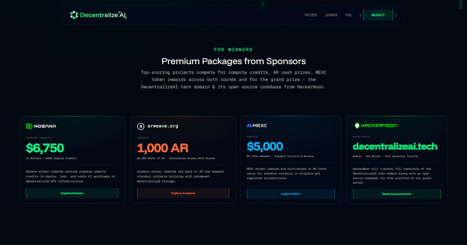 Decentralize AI Hackathon screenshot 3