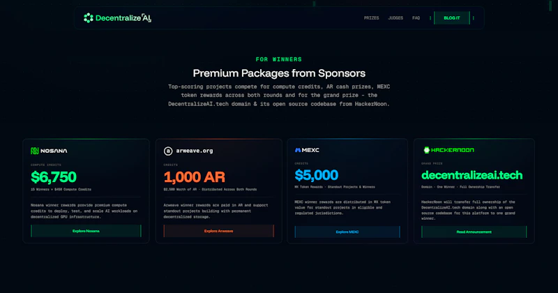 Decentralize AI Hackathon screenshot 3