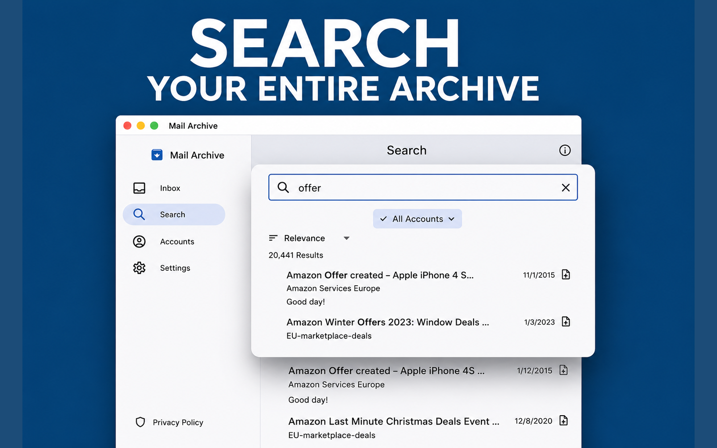 Mail Archive gallery image