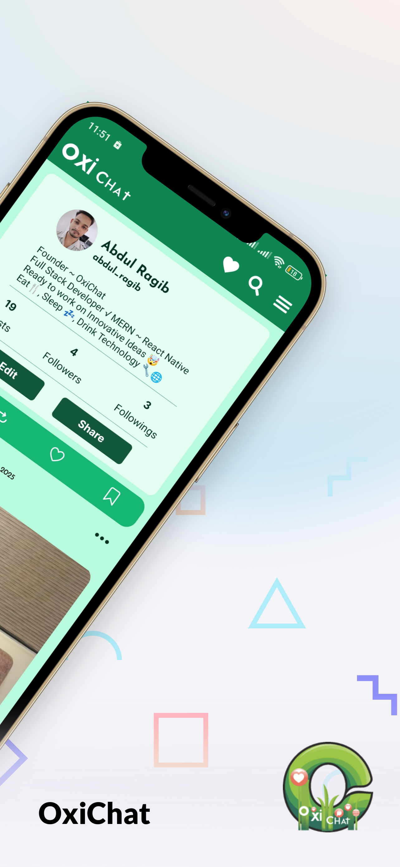 Mídia 3 de Oxichat ~ Plataforma de Rede Social - Oxichat te aproxima - a qualquer hora, em qualquer lugar