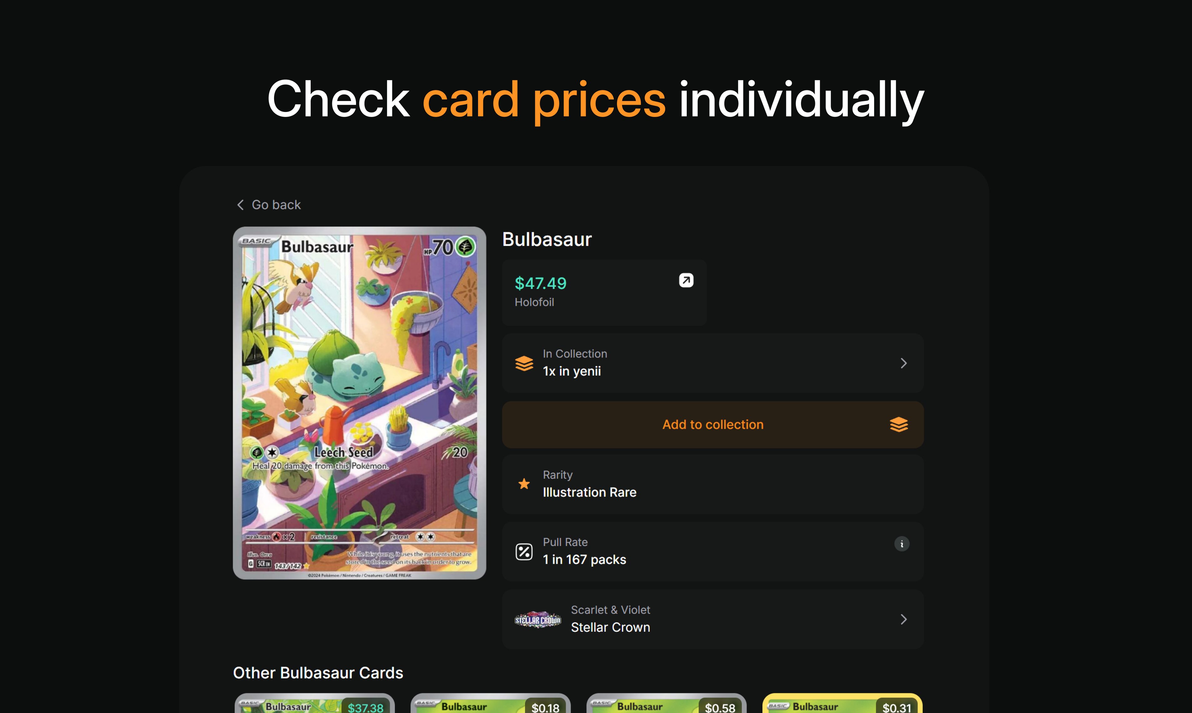 Media Pokescreener - Pokemon Card Price Checker & Collection Manager 3