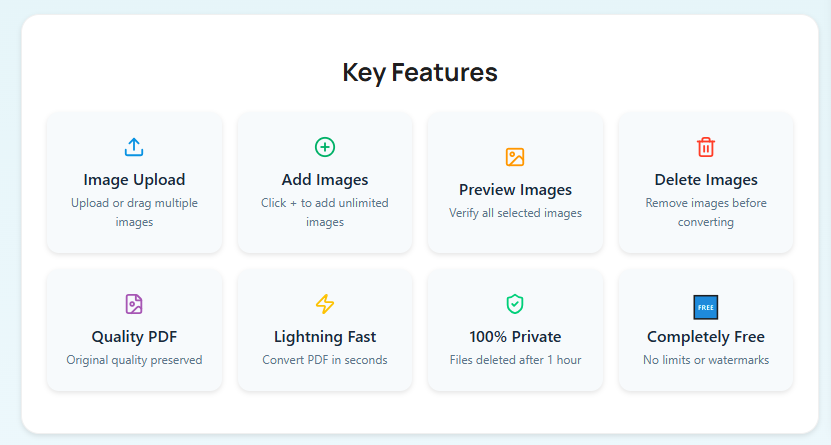 Free Images to PDF Converter media 3