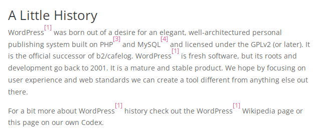 WordPress Footnotes Plugin media 4