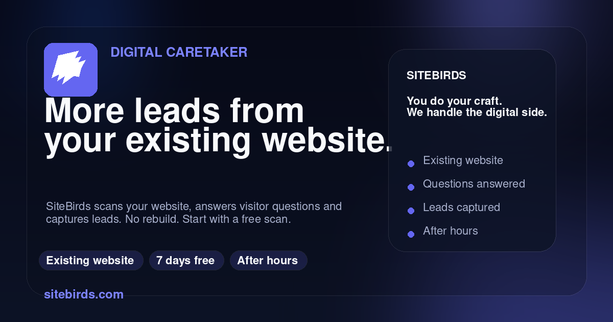 SiteBirds gallery image