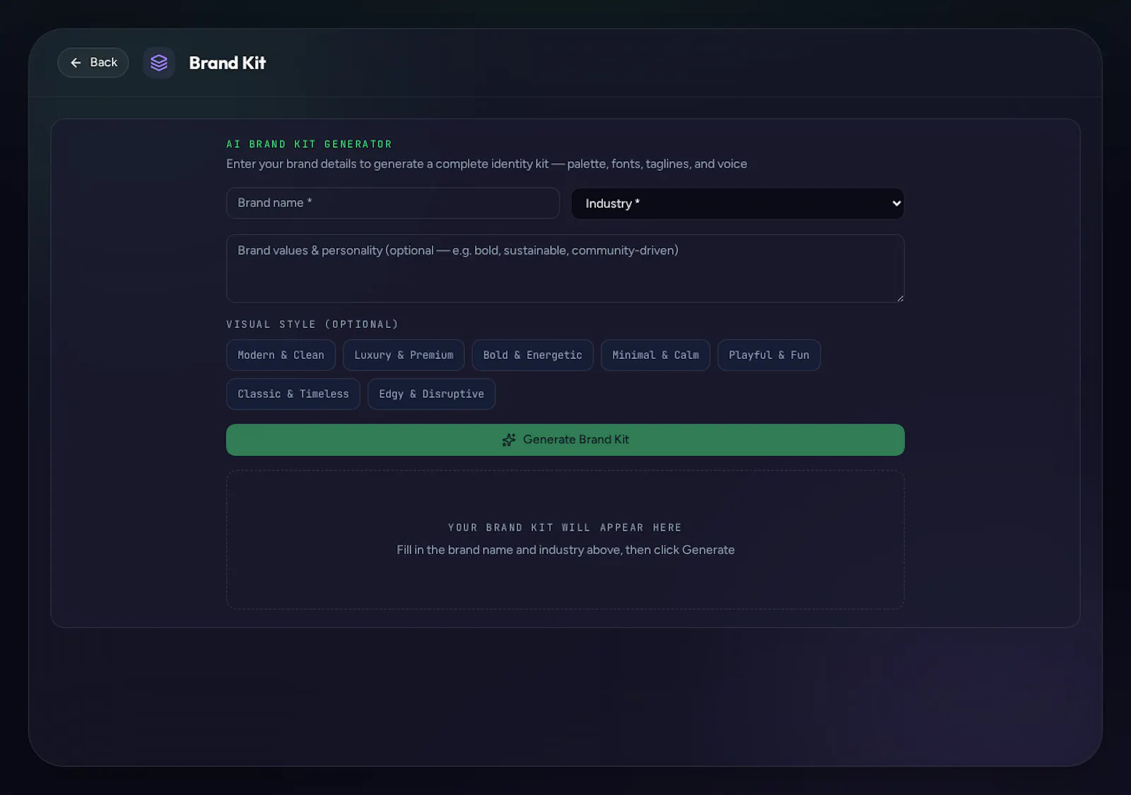 Design Agent By kynex  screenshot 2
