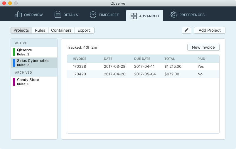 Observe 1 59 – automatic private time tracker real-time