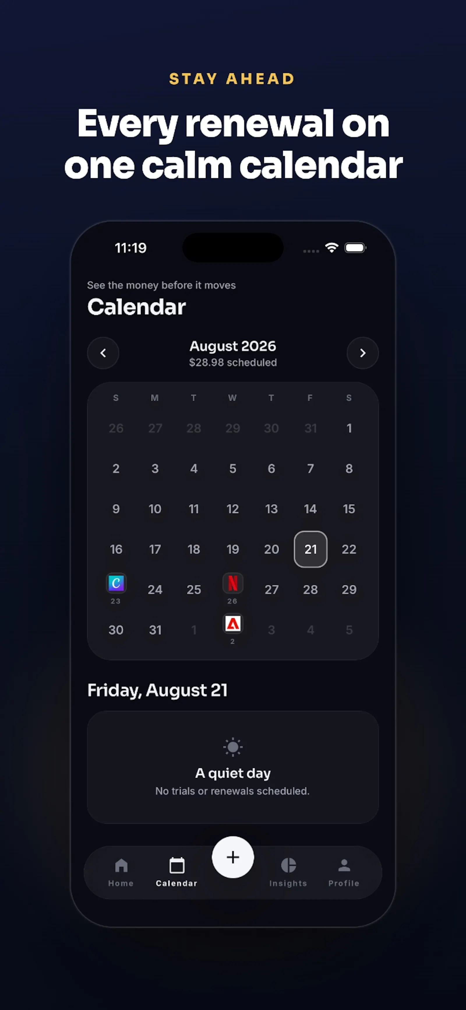 SubWise : Subscription Tracker screenshot 4