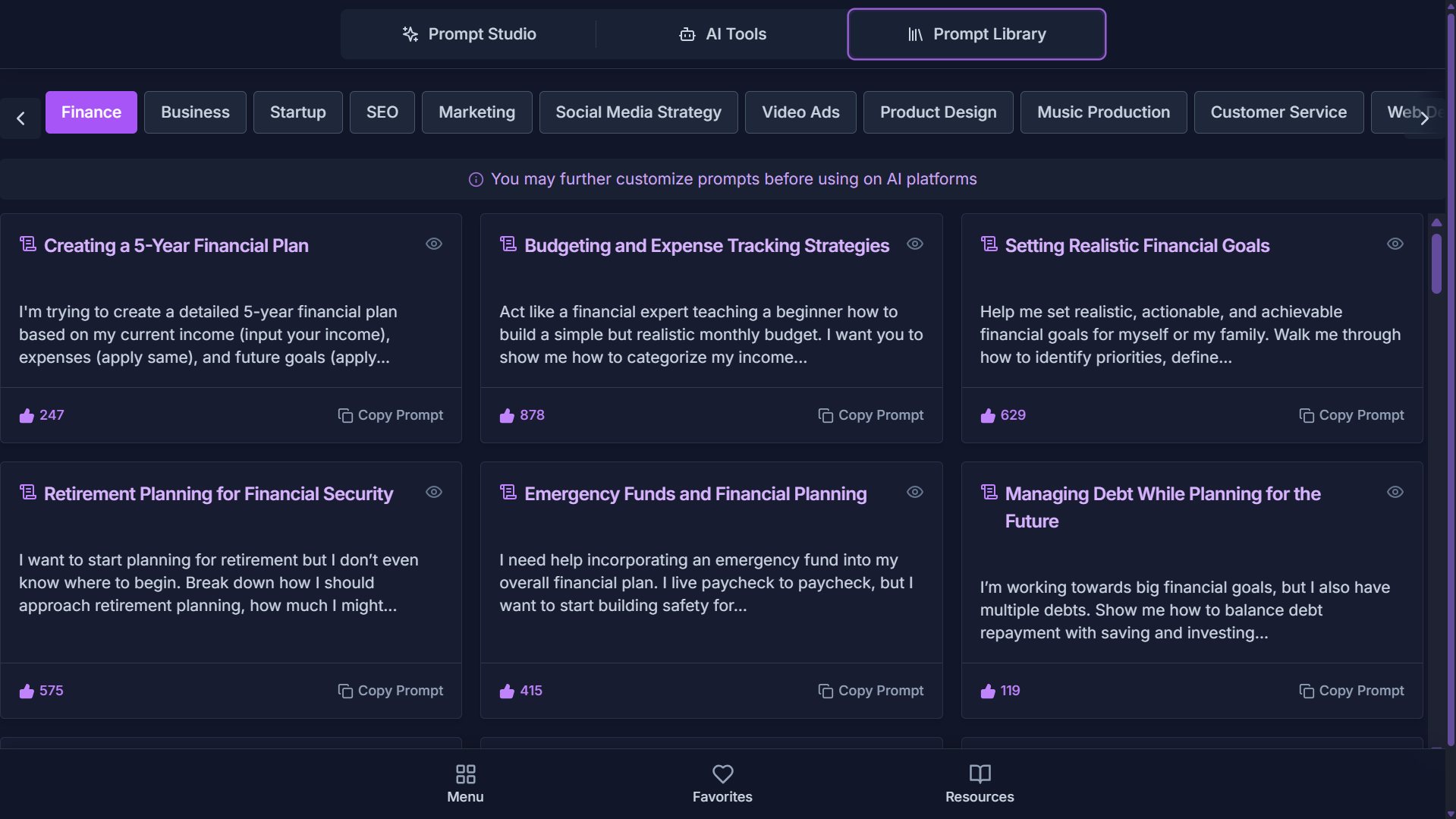 Promptry.io gallery image