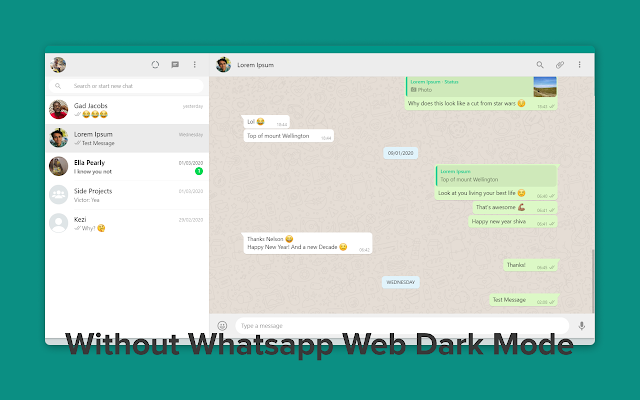 Whatsapp Web Dark Mode gallery image