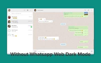 Whatsapp Web Dark Mode gallery image