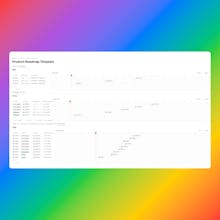 Product Roadmap Template for Notion gallery image