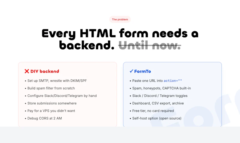 FormTo screenshot 4