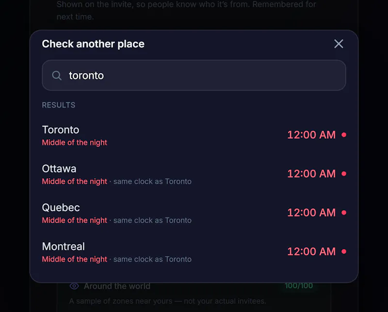 whattimefor.me screenshot 4