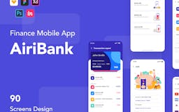 AiriBank - Banking & Finance App UI KIT media 1