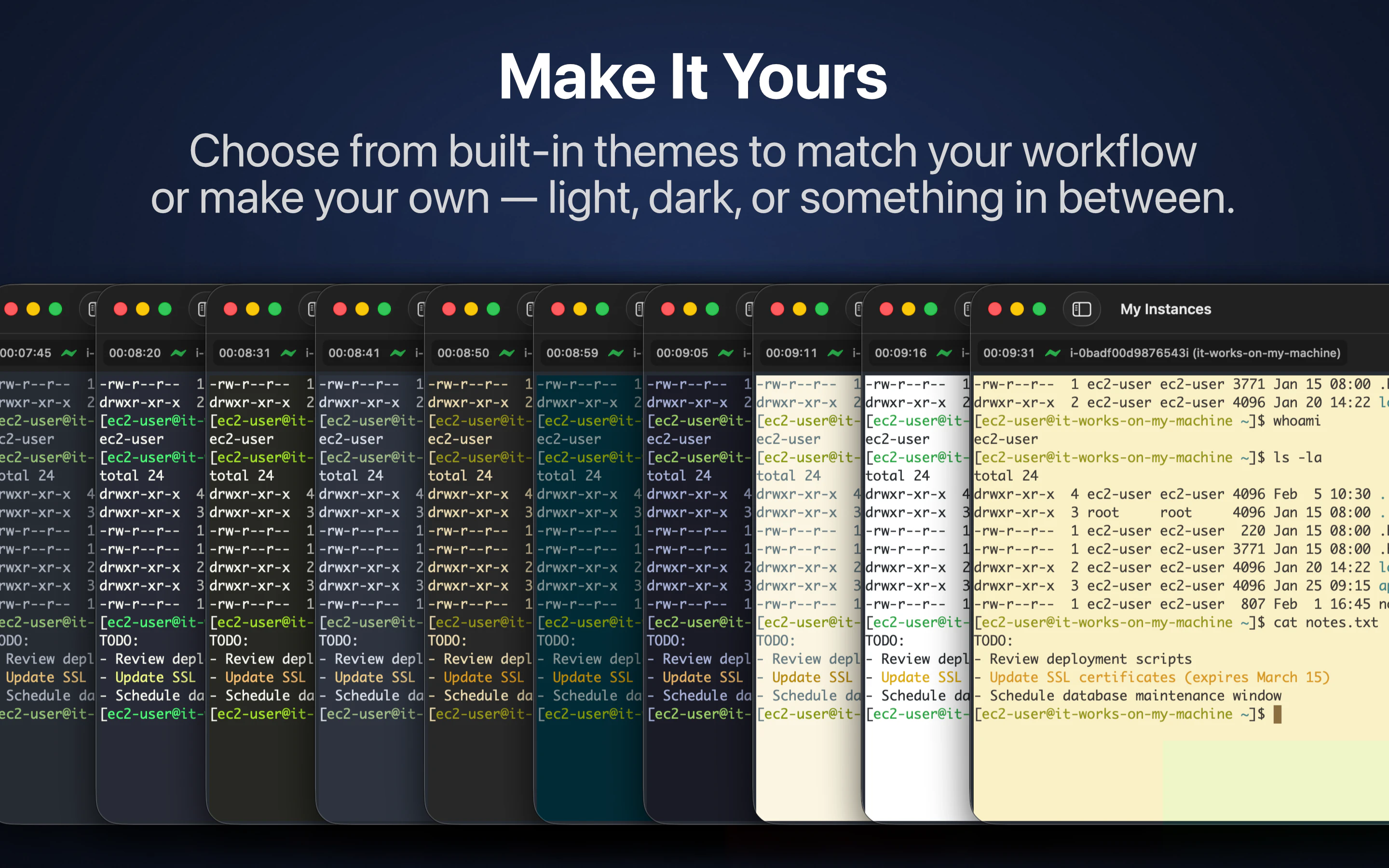 SimpleSSM screenshot 2