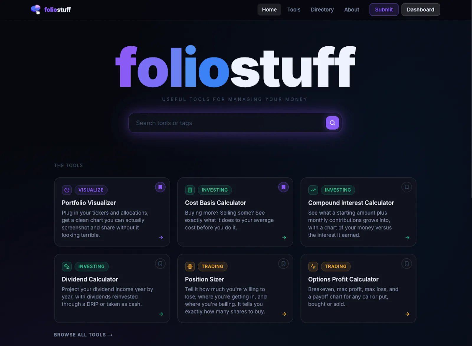 FolioStuff screenshot 1