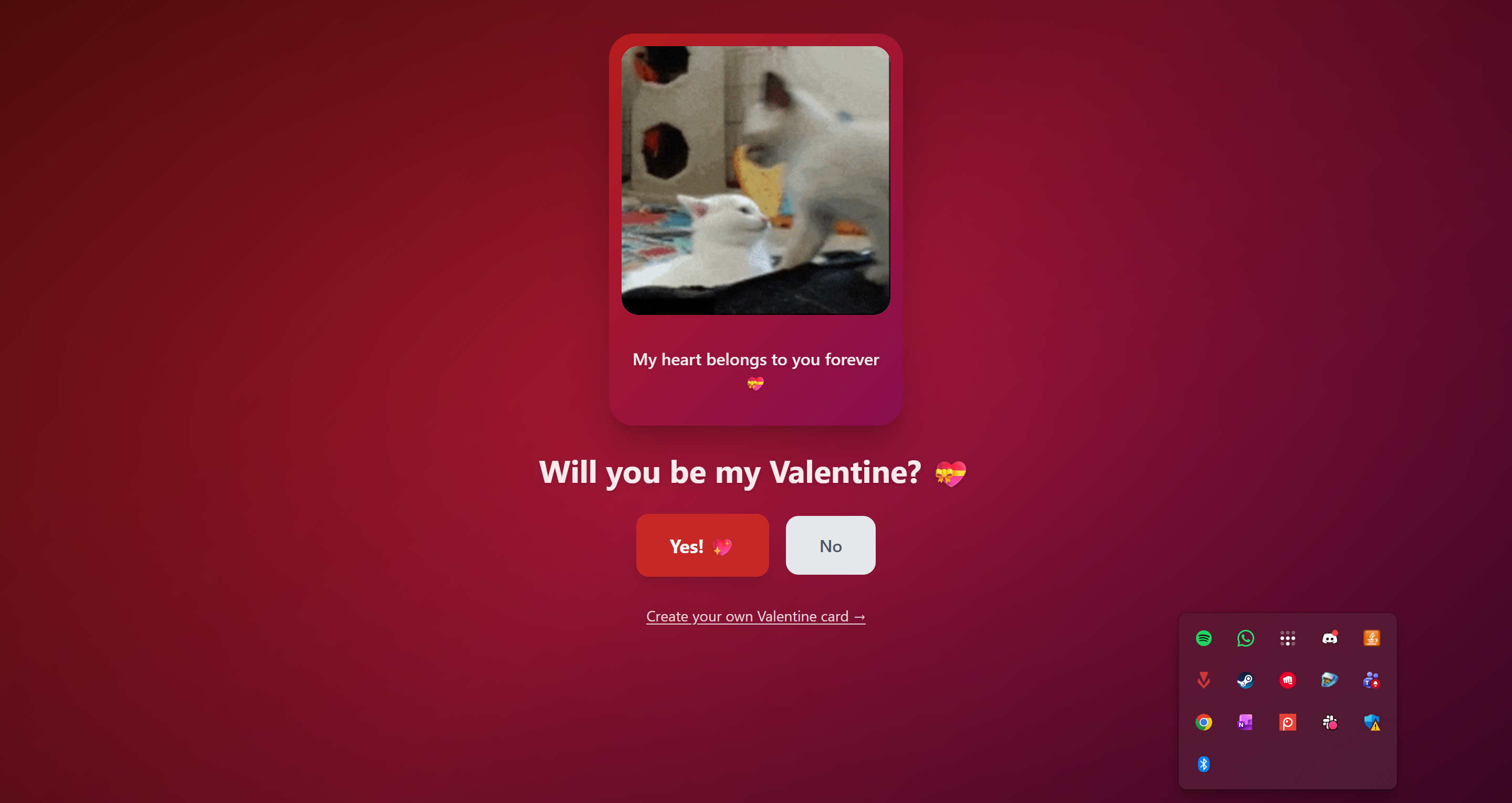Valentine Cards - Screenshot 4 showing product features and functionality
