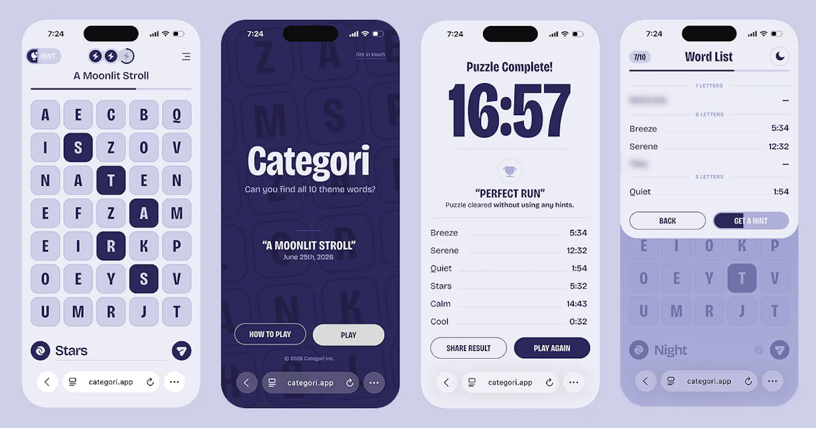 Categori - Ten words. One theme. screenshot 2