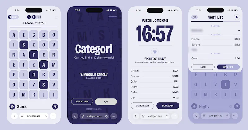Categori - Ten words. One theme. screenshot 2