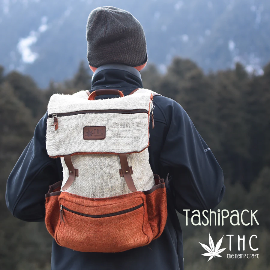 TashiPack - 100% Hemp Backpack