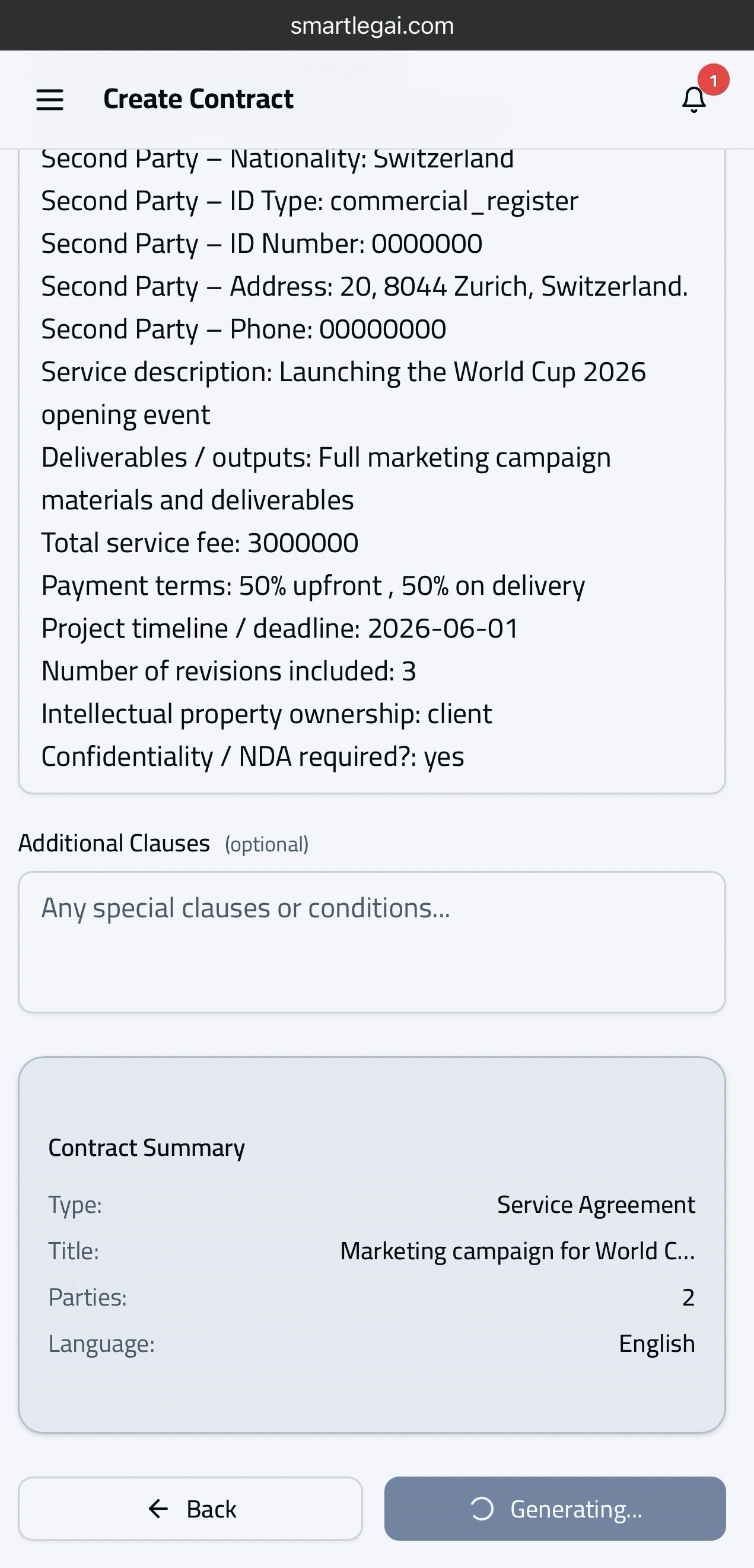 Smart Legal AI gallery image