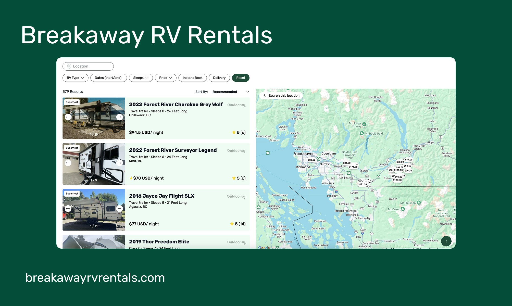 Ayrılıkçı RV kiralama - Güvenilir satıcılarla RV kiralamalarını bulmak ve rezerve etmek için bir platform medya 3